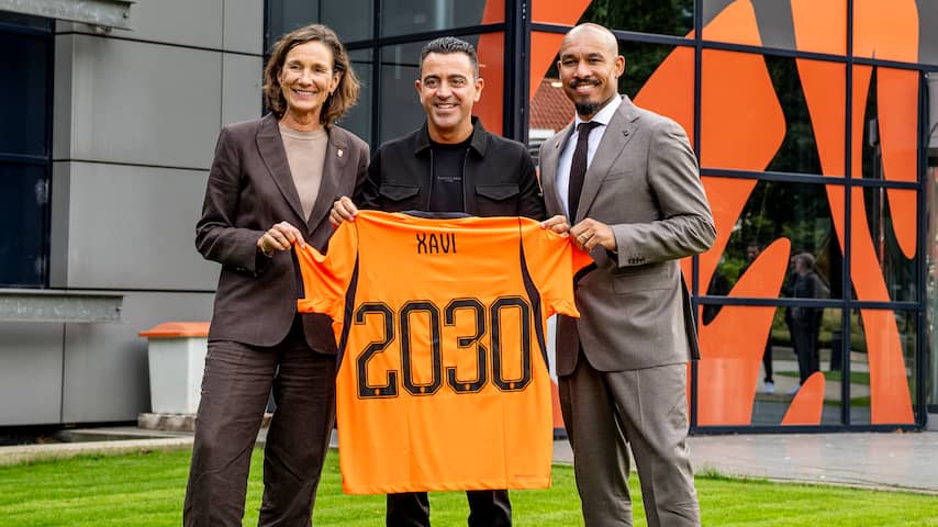 Met Xavi ligt de lat torenhoog bij Oranje: 'Ik voel de druk, maar ik hou ervan'