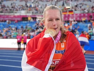 Kogelstootster Jessica Schilder schrijft historie met derde Europese titel op rij