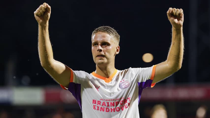 Joey Veerman gaat PSV voor zo'n 22 miljoen euro verruilen voor Dortmund
