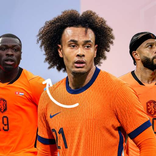 Illustratie bij: Zirkzee vervangt geblesseerde Brobbey bij Oranje, Memphis opnieuw gepasseerd