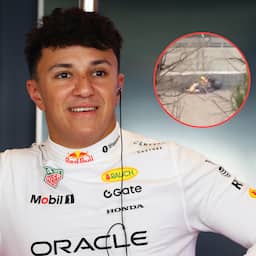 Verstappens teamgenoot Hadjar crasht tijdens besloten testdagen in Barcelona