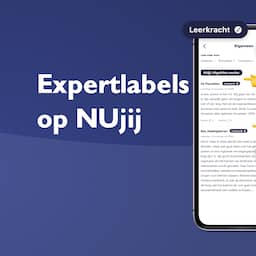 Oproep | Kopie van Meld je aan voor een expertlabel op NUjij