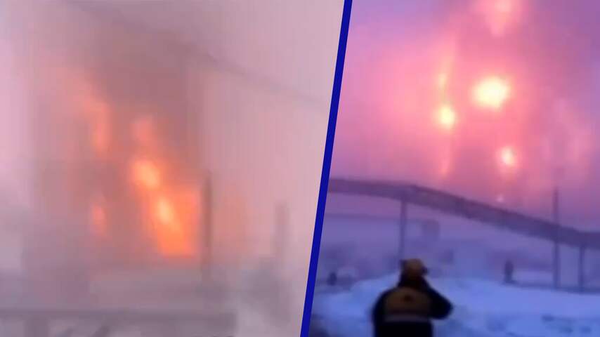 Brand woedt in Russische olieraffinaderij na droneaanval