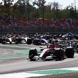 Live F1 | Rode vlag na harde crash Leclerc, Verstappen naar plek drie in GP Italië