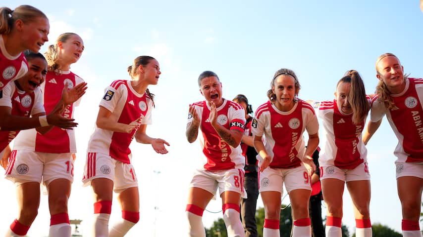 Ajax Vrouwen haalt uit in voorronde Europa Cup, ook zeges PSV en Feyenoord
