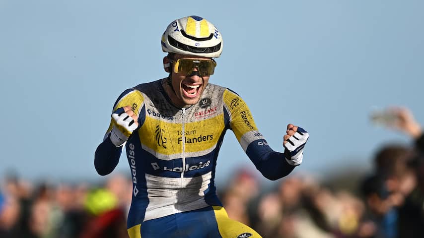 Belgische vluchter Vercouillie in tranen na zege in koninginnenrit Eneco Tour