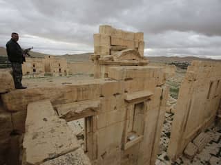 IS vecht in noordelijke gedeelte historische stad Palmyra