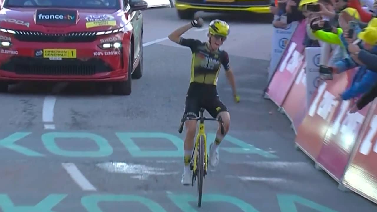 Beeld uit video: Ferrand-Prévot soleert naar zege in koninginnenrit Tour