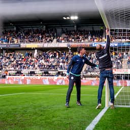 Duel Heracles-Feyenoord later begonnen door te lage lat bij doel in Asito Stadion