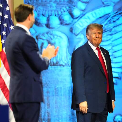 Illustratie bij: JD Vance kan Trump niet uit de spotlights houden op Republikeins partijcongres