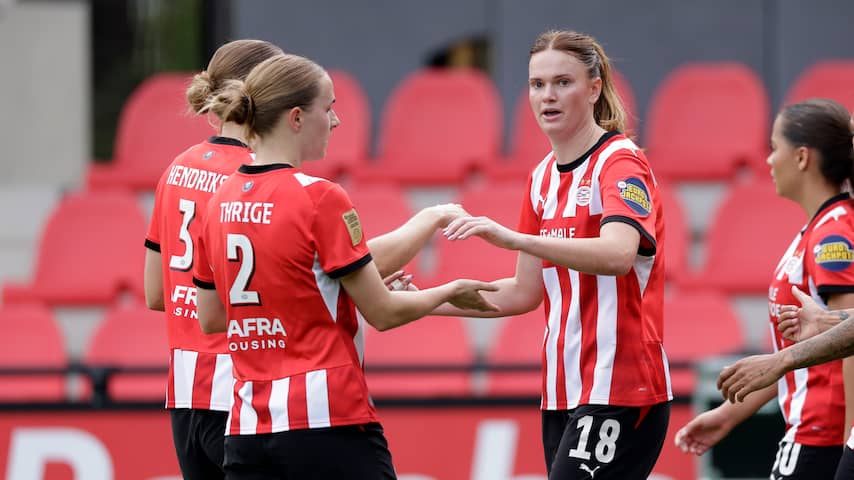 Vrouwen Ajax, PSV én Feyenoord plaatsen zich voor hoofdtoernooi Europa Cup