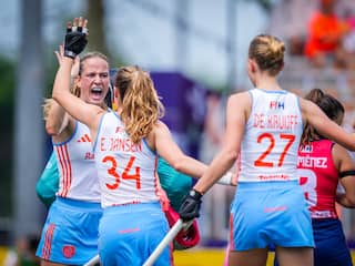 Hockeysters Oranje ontsnappen aan zeldzaam puntenverlies tegen Spanje