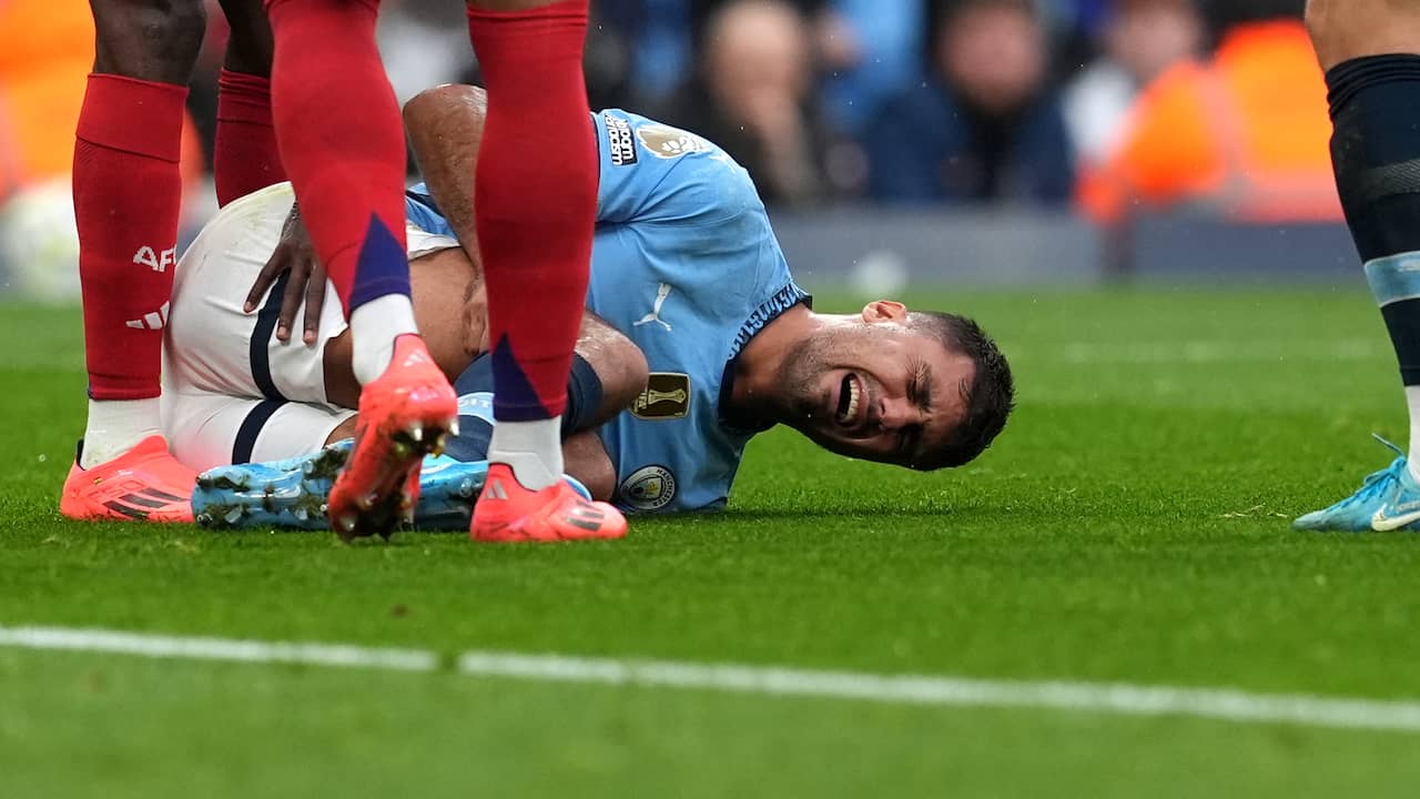 Rodri Rugnummer City-speler Rodri heeft zware knieblessure en lijkt rest van het ...