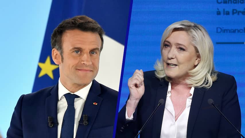 Wordt Le Pen de volgende Franse president? 'Macron zal aan de bak moeten' |  Buitenland | NU.nl