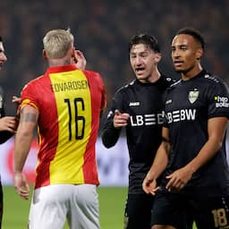 Go Ahead-spits Edvardsen spot met neus tegenstander: 'Kwam door adrenaline'