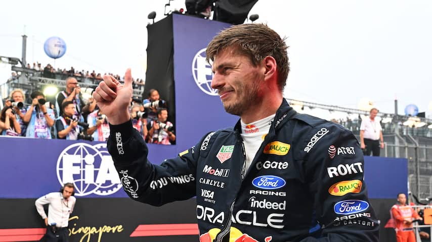 Verstappen vindt sprintzege geen echte zege: 'Grand Prix wil ik écht winnen'