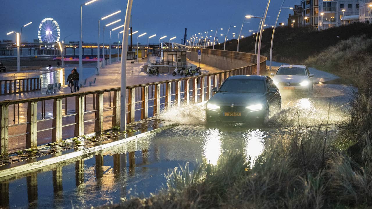 Storm Louis trekt over Nederland: bomen omgewaaid, windstoten boven 100 ...