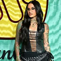 Zangeres Kehlani staat in januari 2025 in AFAS Live