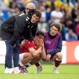 Denen aangedaan nu Eriksen weer in elkaar is gezakt: 'Schokk