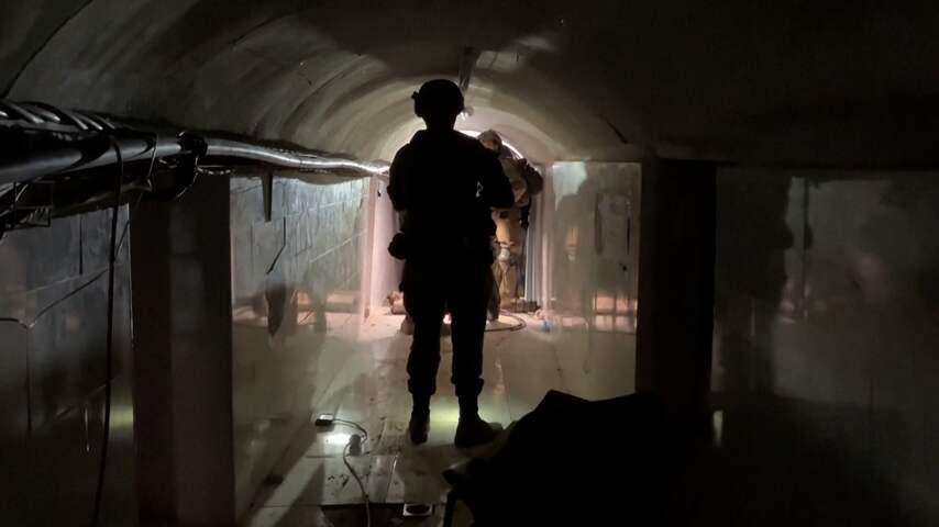 Deze plek levert volgens Israël elektriciteit aan tunnels Hamas