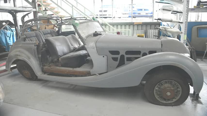 Weggeroeste Mercedes van nazikopstuk Göring wordt opgeknapt in Australië