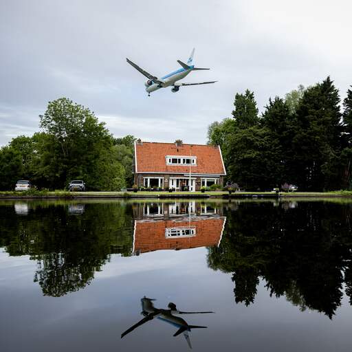 Illustratie bij: Krimp Schiphol stap dichterbij, maar bescherming omwonenden moet duidelijker
