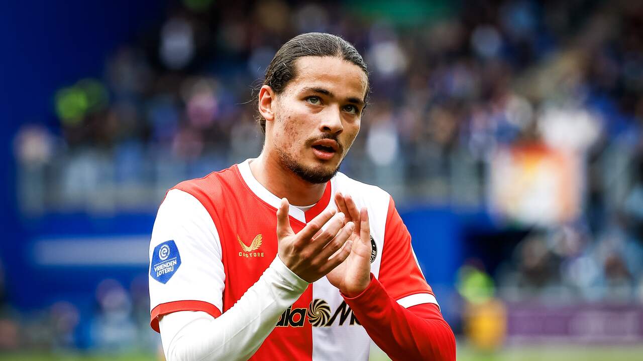 Foto bij Hadj Moussa blijft na roerige dagen bij Feyenoord: transfer naar Al Ittihad geklapt
