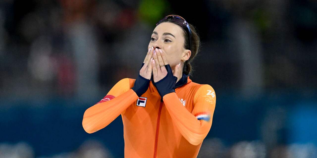 Zo schaatste Femke Kok naar het zilver op de 1.000 meter in Milaan