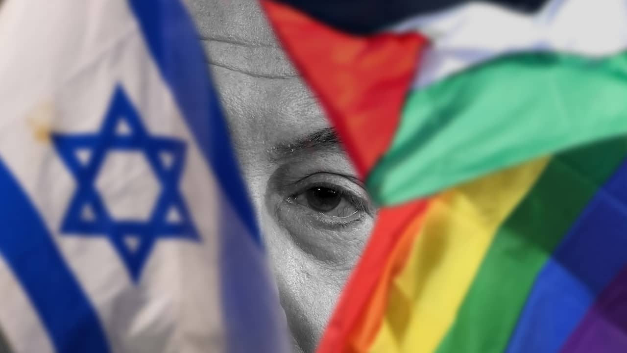 Verschillende vlaggen te zien bij demonstraties in Israël: wat betekent