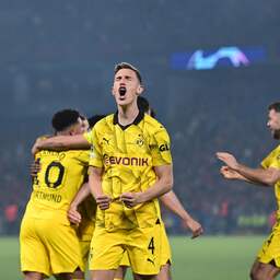 Borussia Dortmund wint ook bij PSG en is verrassend Champions League-finalist