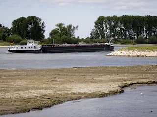 Historisch laag water raakt handel: vervoer naar Duitsland keldert met 40 procent