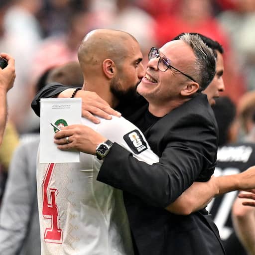 Illustratie bij: Amrabat verbaasd over uitleg bondscoach Marokko: 'Nooit basisplaats geëist'