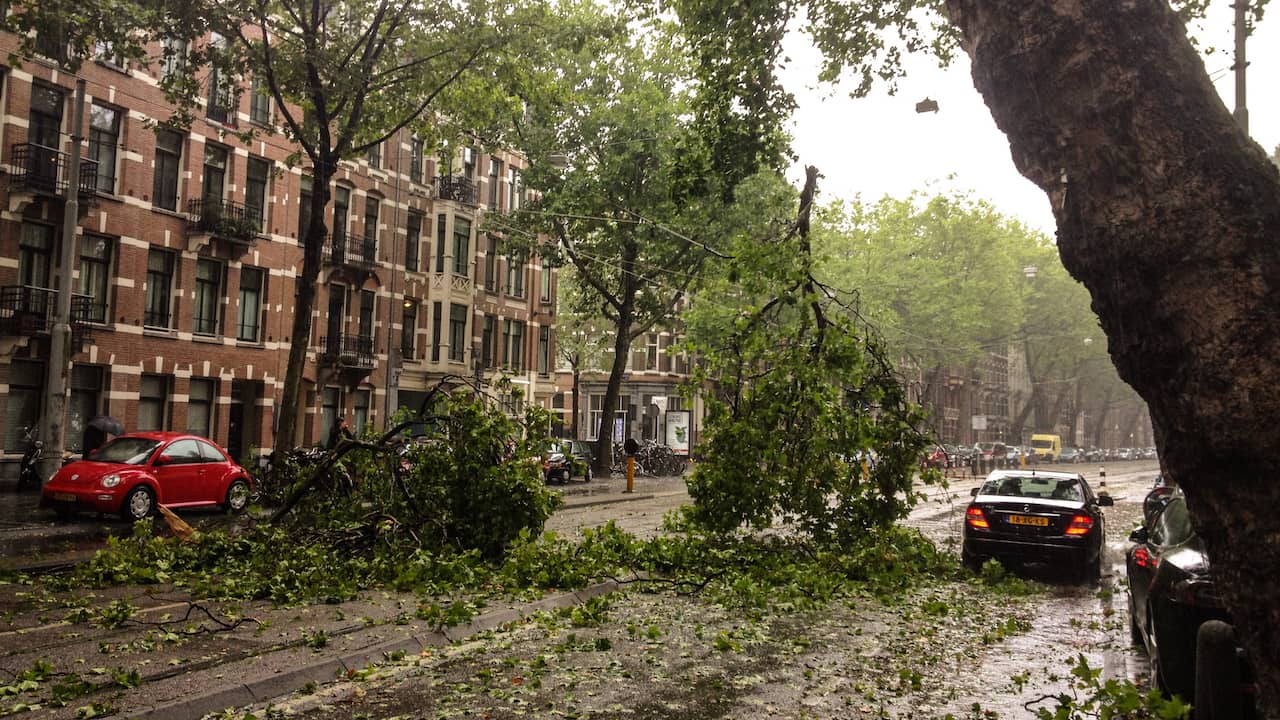 Zomer Code Rood KNMI geeft code rood vanwege zomerstorm voor westkust | Algemeen | NU.nl