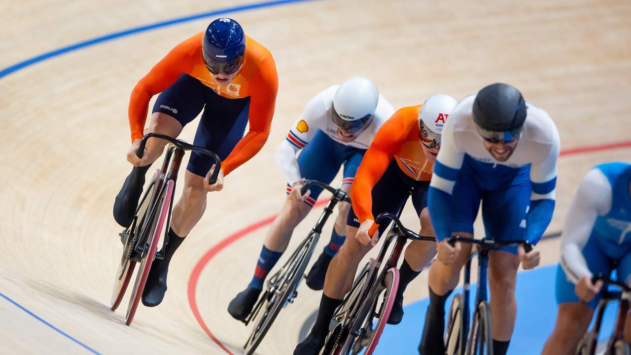 Lavreysen strandt al in halve finales op keirin bij WK en moet wachten