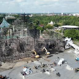 Video | Drone filmt sloop van afgebrand hoofdpodium Tomorrowland