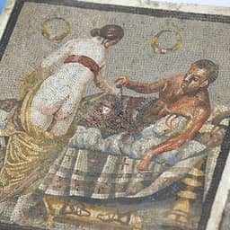 Italië krijgt erotische mozaïek terug die Duitse officier meenam tijdens WO II