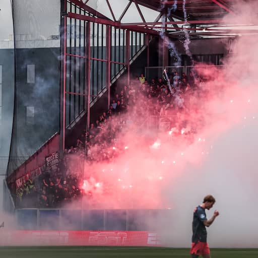 Feyenoord heeft tientallen mensen in beeld na vuurwerkincident bij Cambuur