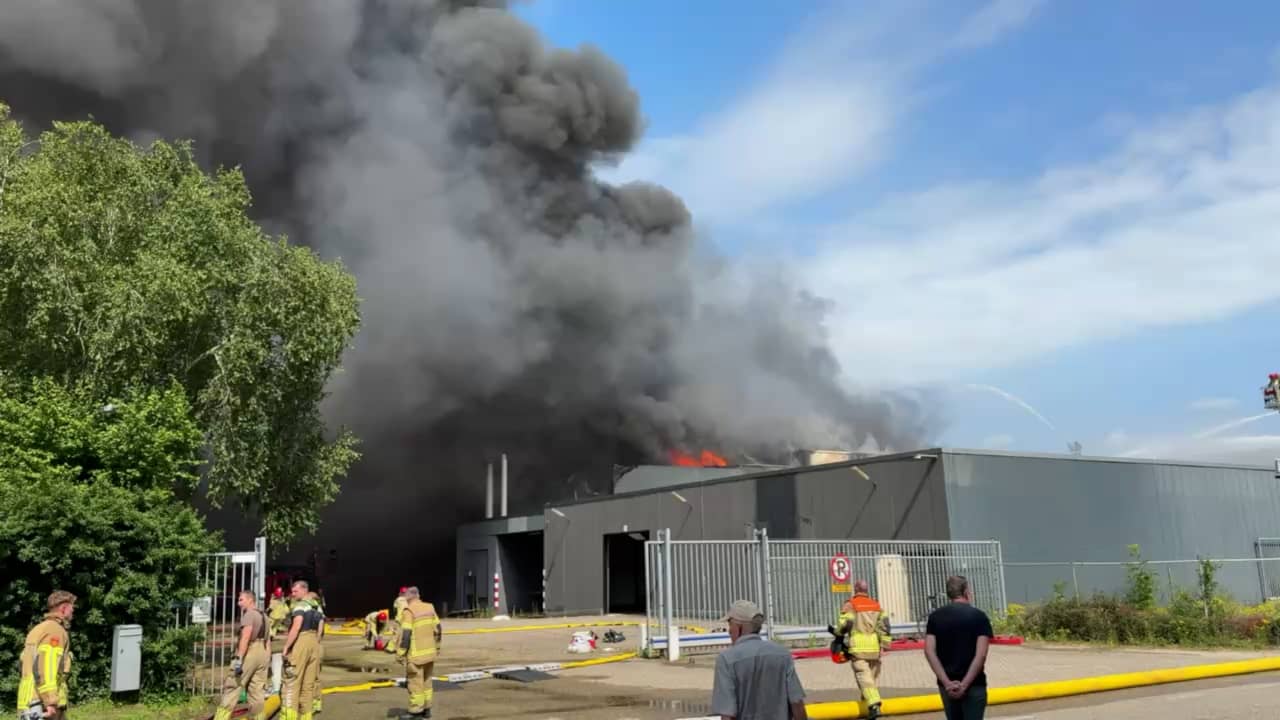 Grote brand in Middenbeemster