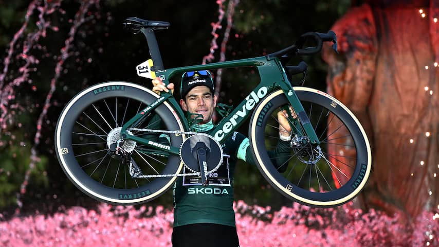 Van Aert poetst met puntentrui in Vuelta een van zijn grootste teleurstellingen weg