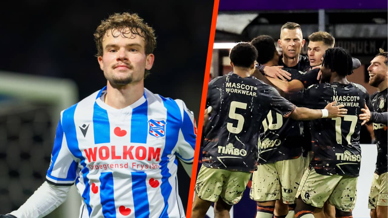 Heerenveen naar kwartfinales beker, Volendam verrast Sparta in blessuretijd