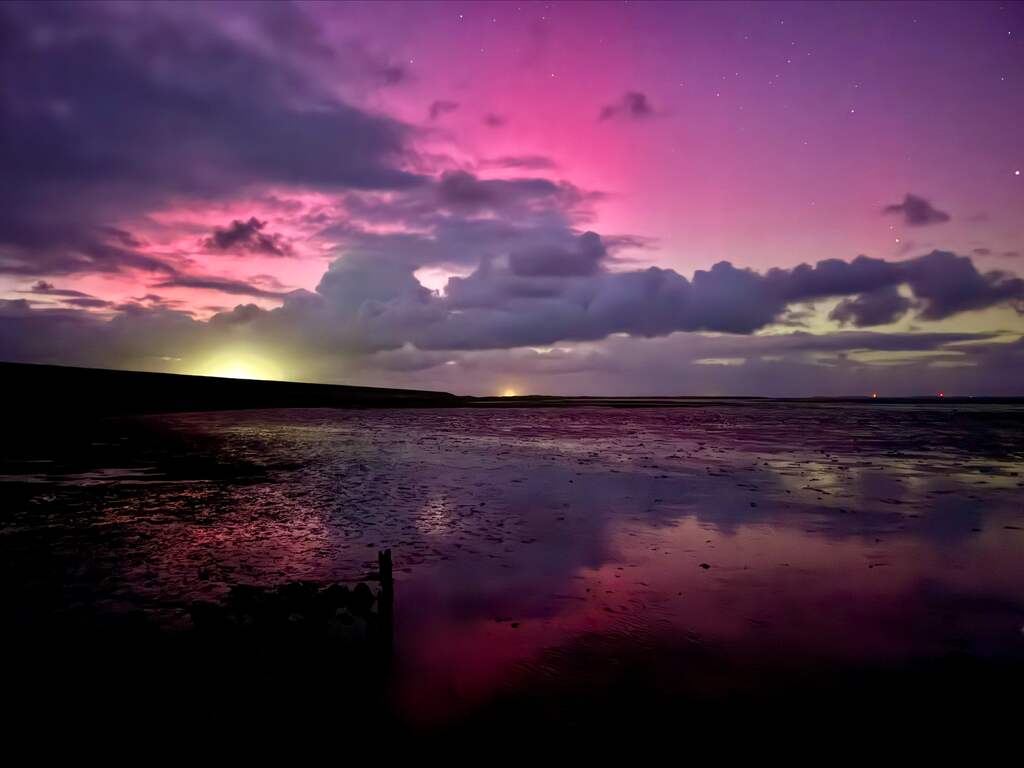 Noorderlicht in grote delen van het land met blote oog te zien