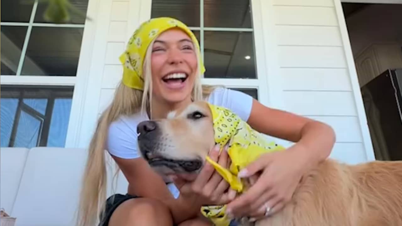 Video | Jake Paul keurt matchende outfits van Jutta Leerdam en haar hond