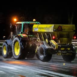 Vannacht en 's ochtends code geel vanwege gladheid in vijf provincies