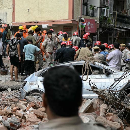 Illustratie bij: Tientallen studenten vermoedelijk vast in ingestort wooncomplex in Delhi