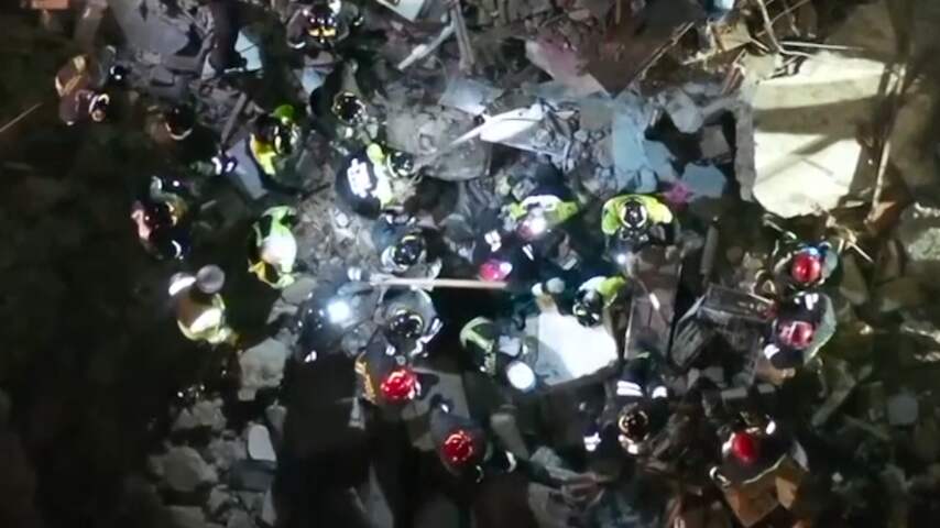 Hulpdiensten zoeken overlevenden na explosie op Sicilië