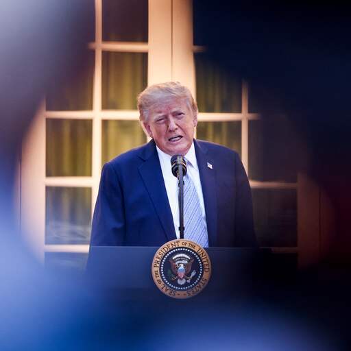 Illustratie bij: Trump gaat CNN en andere grote media uit Witte Huis weren
