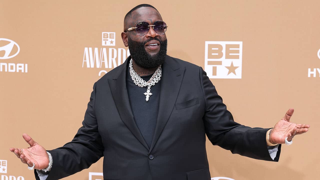 Foto bij Rapper Rick Ross opgepakt na beschuldiging van huiselijk geweld
