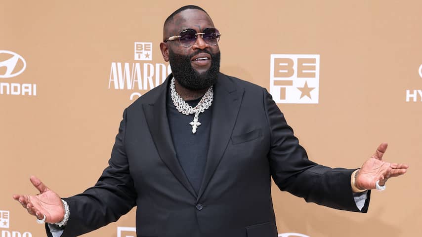 Foto bij Rapper Rick Ross opgepakt na beschuldiging van huiselijk geweld