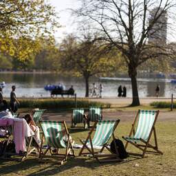 'Ongewoon warm' in delen Europa: in Londen en Parijs heter dan Spanje en Italië
