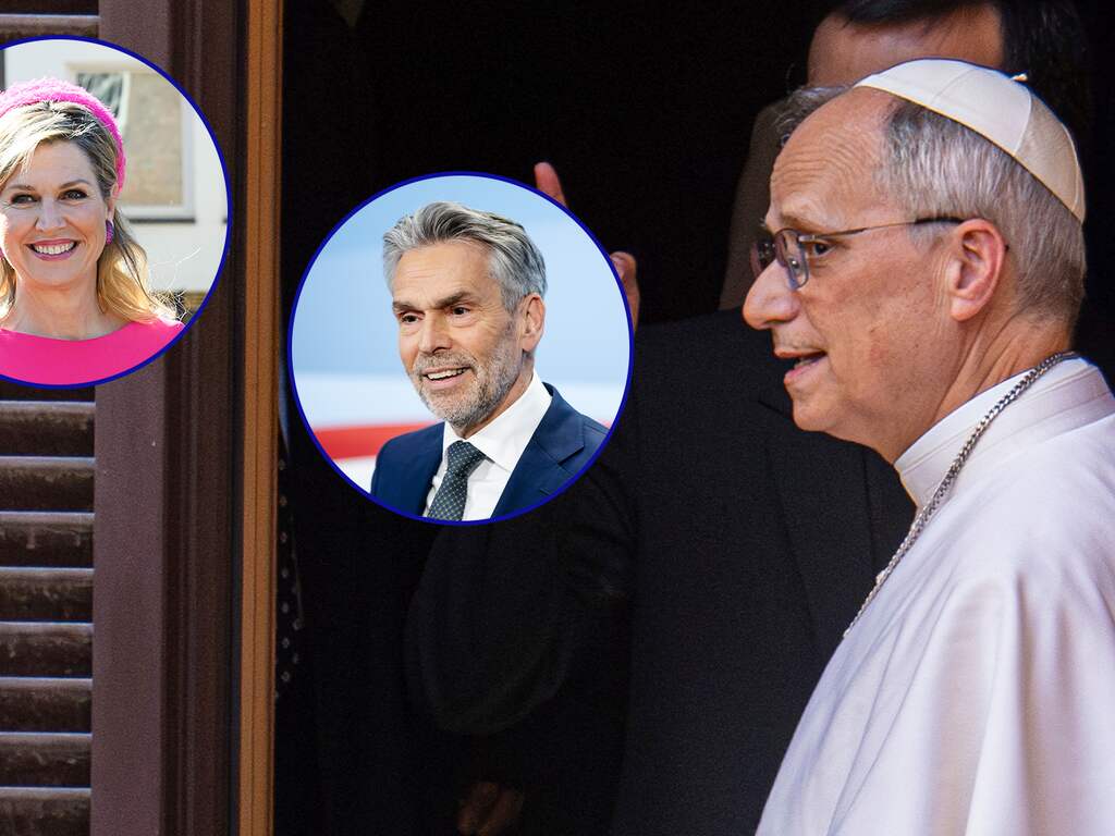 Koningin Máxima en premier Schoof wonen zondag inauguratie paus Leo bij